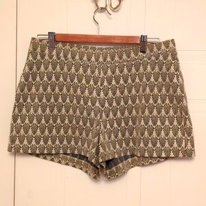 Zara jacquard shorts